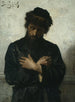 Jewish Prayer Painting - Stanisław Grocholski — artwork view