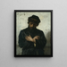 Jewish Prayer Painting - Stanisław Grocholski — framed artwork on a wall