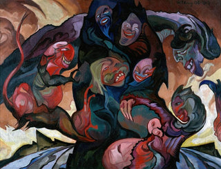 L'afterimage du soleil - Stanisław Ignacy Witkiewicz — artwork view