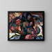 L'afterimage du soleil - Stanisław Ignacy Witkiewicz — framed artwork on a wall