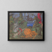 Composition with figures in motion - Stanisław Ignacy Witkiewicz — framed artwork on a wall