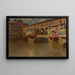 Pont sur le fleuve Arno - Stanisław Janowski — framed artwork on a wall