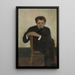 Portrait of the musician Korolev - Stanisław Kuczborski — framed artwork on a wall