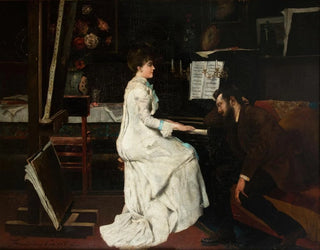 the piano - Stanisław Lentz — artwork view