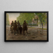 Dawn 1906 Spring 1905 - Stanisław Masłowski — framed artwork on a wall