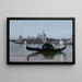 View of Venice Santa Maria della Salute - Stanisław Masłowski — framed artwork on a wall
