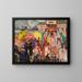 Circus - Stanisław Osostowicz — framed artwork on a wall