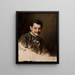 Portrait of Wacław Szymanowski - Stanisław Rostworowski — framed artwork on a wall