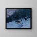 Autumn Pasture - Stanisław Witkiewicz — framed artwork on a wall