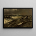 Baltic Sea Painting near Palanga - Stanisław Witkiewicz — framed artwork on a wall