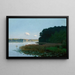 Lake with Water Lilies - Stanisław Witkiewicz — framed artwork on a wall