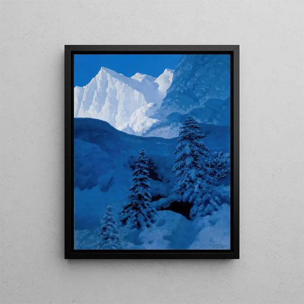 Winter Nest - Stanisław Witkiewicz — framed artwork on a wall