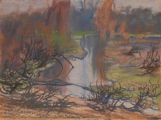 Landscape above the Rudawa - Stanisław Wyspiański — artwork view