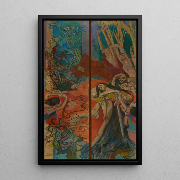 Polonia - Stanisław Wyspiański — framed artwork on a wall
