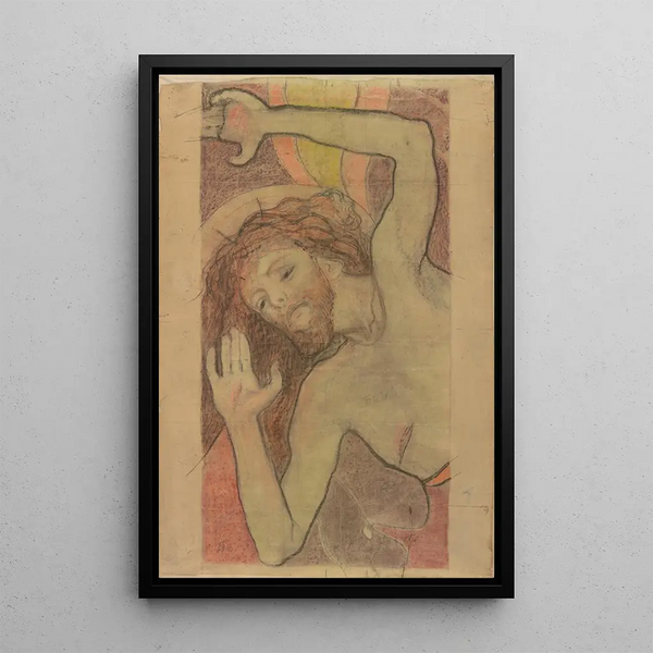 Saint François - Stanisław Wyspiański — framed artwork on a wall