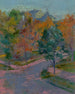 Vue du Théâtre municipal de Cracovie depuis la rue Zacisze - Stanisław Wyspiański — artwork view