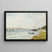 La Seine Passy - Stanislas Lépine — framed artwork on a wall