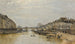 La Seine au Pont Marie - Stanislas Lépine — artwork view