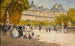 The Palace and Gardens of Luxembourg - Stanislas Lépine — artwork view