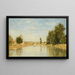 Les Bords de la Marne - Stanislas Lépine — framed artwork on a wall