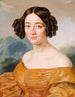 Portrait of a Lady in a Yellow Dress Portrait of Luise Polckov - Stanislav Kapsarides — artwork view