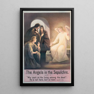 Stecher Litho Co - The angels in the sepulchre.webp