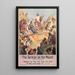 The Sermon on the Mount - Stecher Litho Co — framed artwork on a wall