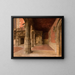 Cloître du château de Blois - Stefan Bakałowicz — framed artwork on a wall