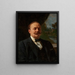 Portrait of Albrecht Radziwiłł 1885-1935 - Stefan Bakałowicz — framed artwork on a wall