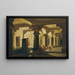 Salle du Temple la Nuit, Joseph interprétant les Rêves en Prison - Stefan Dolliner — framed artwork on a wall
