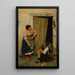 Beauty Italian in the streets of Venice - Stefano Novo — framed artwork on a wall