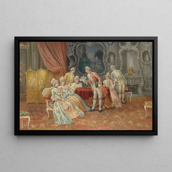 La Demande - Stephan Sedlacek — framed artwork on a wall
