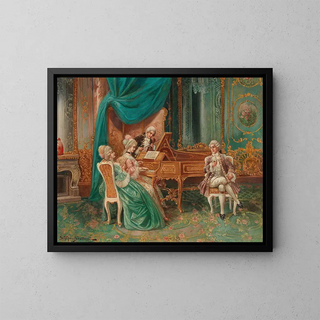 Musical entertainment - Stephan Sedlacek — framed artwork on a wall