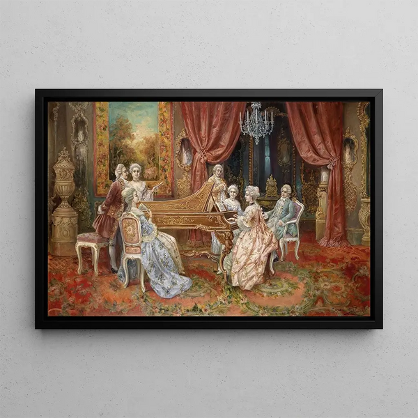 Musical entertainment - Stephan Sedlacek — framed artwork on a wall
