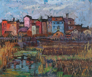 Italian landscape painting - Stephanie Hollenstein — artwork view