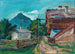 House Tyrolean Painting - Stephanie Hollenstein — artwork view
