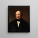 Portrait of William Dargan 1799-1867 - Stephen Catterson Smith — framed artwork on a wall