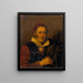 A woodcutter - Stephen Poyntz Denning — framed artwork on a wall