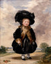 La princesse Victoria âgée de quatre ans - Stephen Poyntz Denning — artwork view