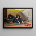 A Moment of Rest - Stephen Wilson Van Schaick — framed artwork on a wall