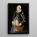 Portrait of a woman probably Catherine Carey Lady Knollys - Steven van der Meulen — framed artwork on a wall