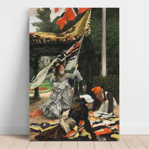 Reproduction of the painting Still On Top - James Tissot