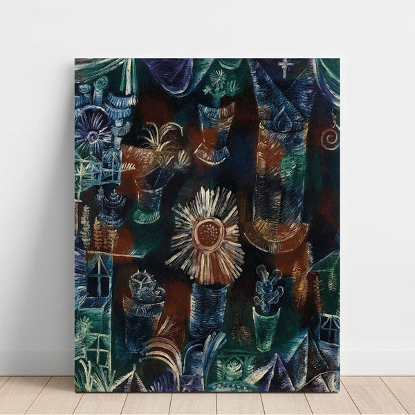 Reproduction of the painting Still life with thistle flower - Paul Klee