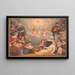 Messagers de l'amour Matthieu 25:35-36 - Strobridge Co Lith — framed artwork on a wall
