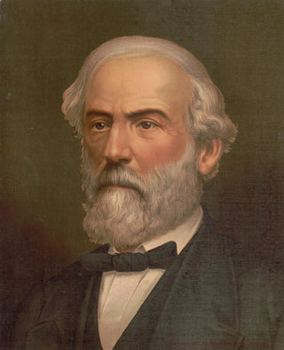 Strobridge Co Lith - Robert Edward Lee headandshoulders portrait facing left.webp
