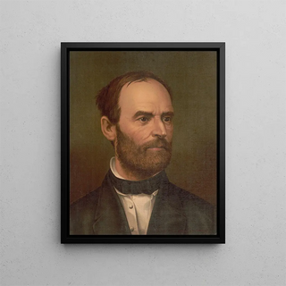 Strobridge Co Lith - William T Sherman bust portrait facing right.webp