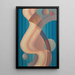 Composition n° 61 - Stuart Walker — framed artwork on a wall
