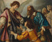L'ange Raphaël refusing the gifts offered by Tobie - Atelier of Giovanni Biliverti — artwork view