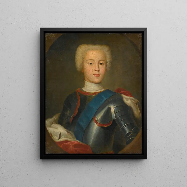 Portrait of Prince Charles Edward Stuart - Antonio David Studio — framed artwork on a wall