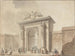 the Hôtel d'Uzes Portal, Montmartre Street, Paris - Claude Nicolas Ledoux's Workshop — artwork view
